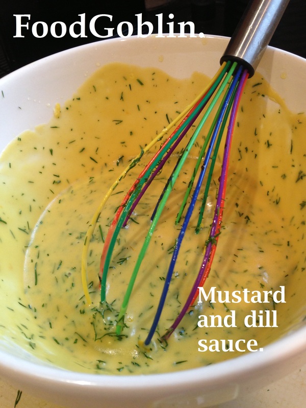 Mustard and Dill Sauce Food Goblin